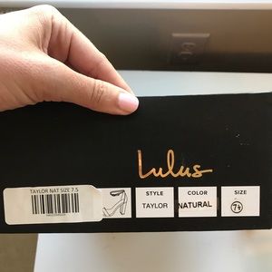 Lulu's Taylor Natural Suede Ankle Strap Heels